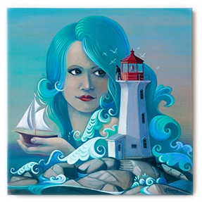 Giclées sur toile