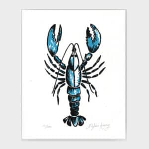 Affiche - Homard bleu